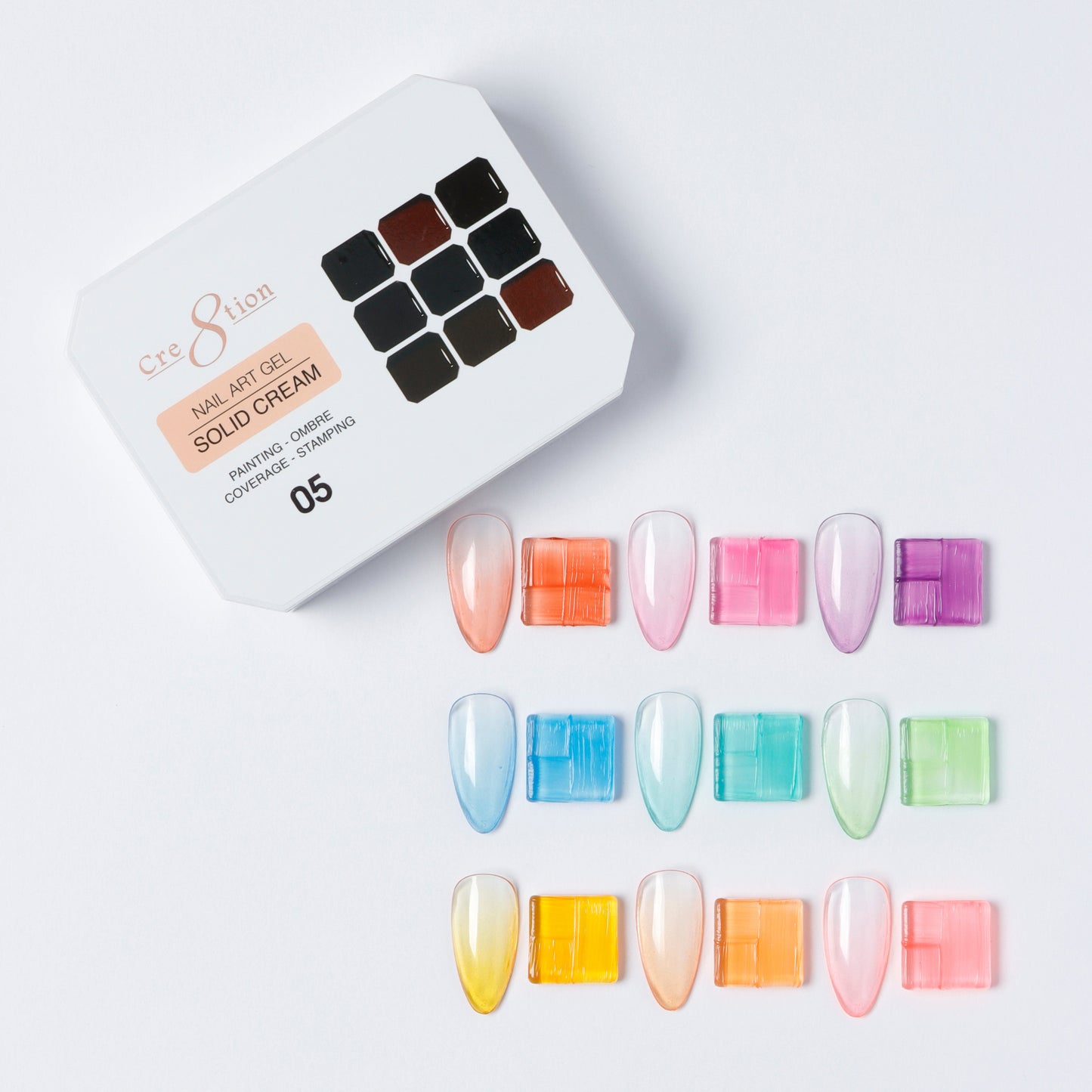 Creation Nail Art Gel - Solid Cream - 05