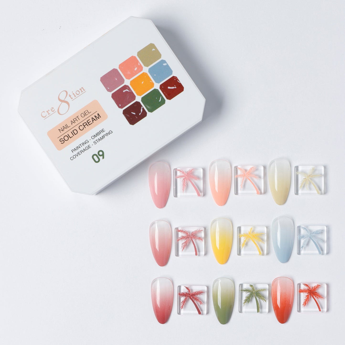 Creation Nail Art Gel - Solid Cream - 09