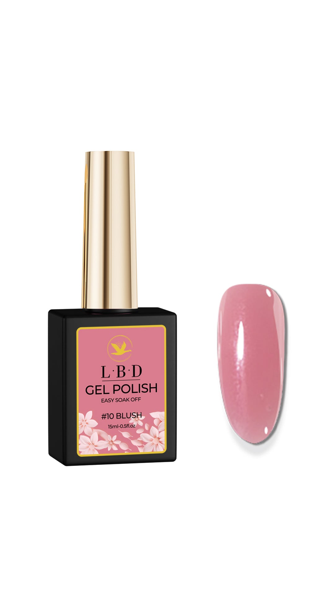 LBD Jelly Gel Polish – #10 BLUSH