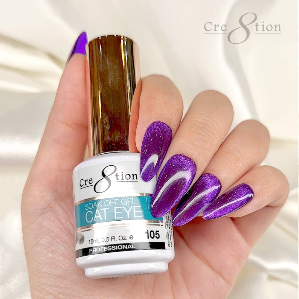 Creation Cat Eye Soak Off Gel 0.5oz #105