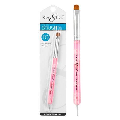 Creation French Brush with Dot Tool #10