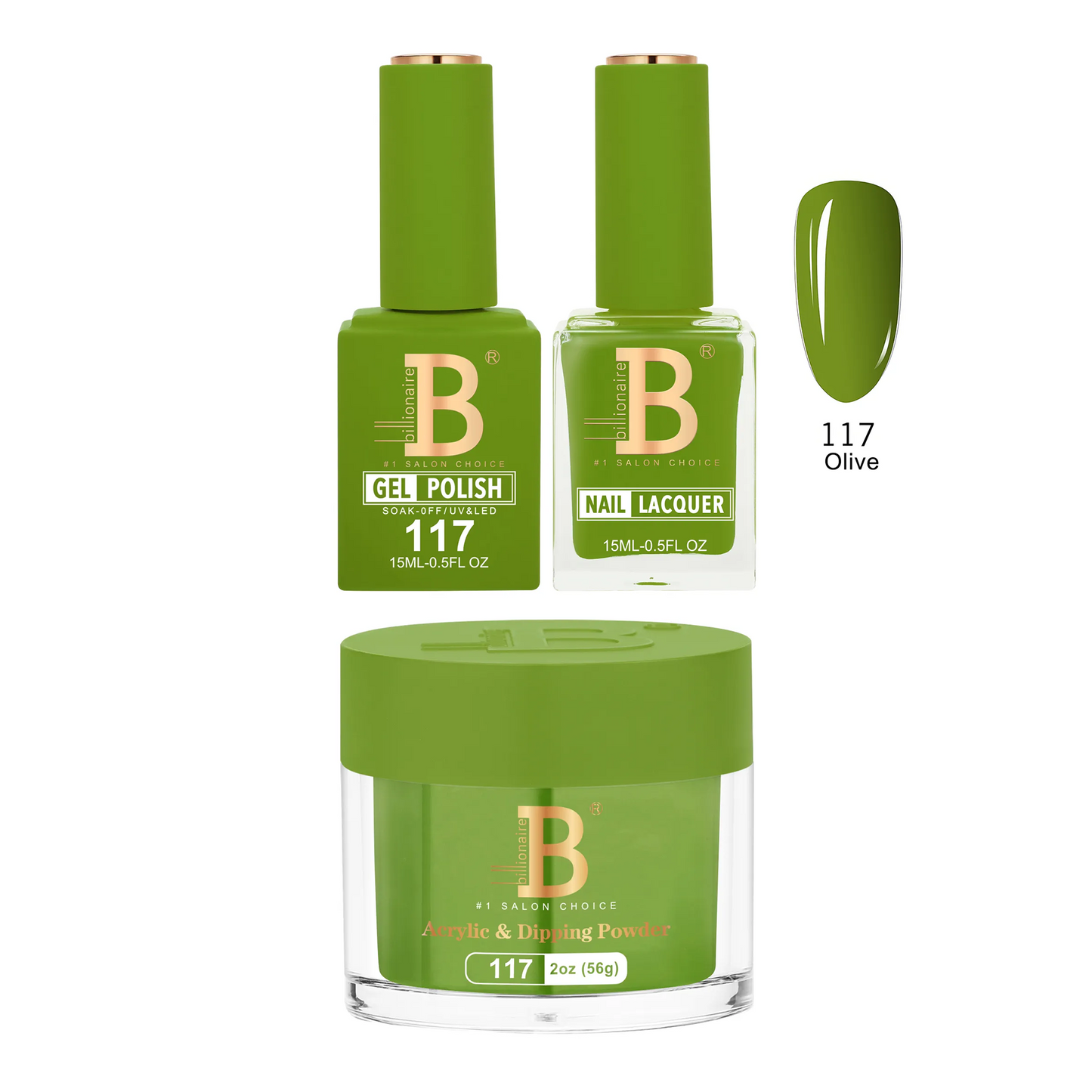 Billionaire Trio Imperial 117 Olive