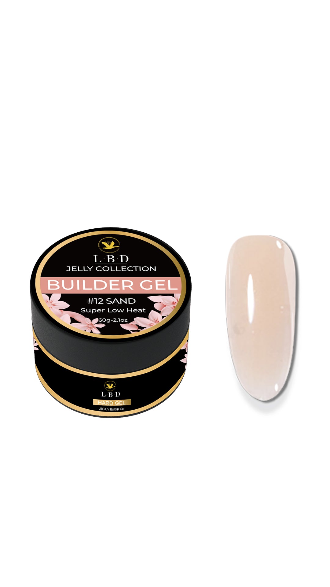 LBD Jelly Builder Gel – #12 SAND
