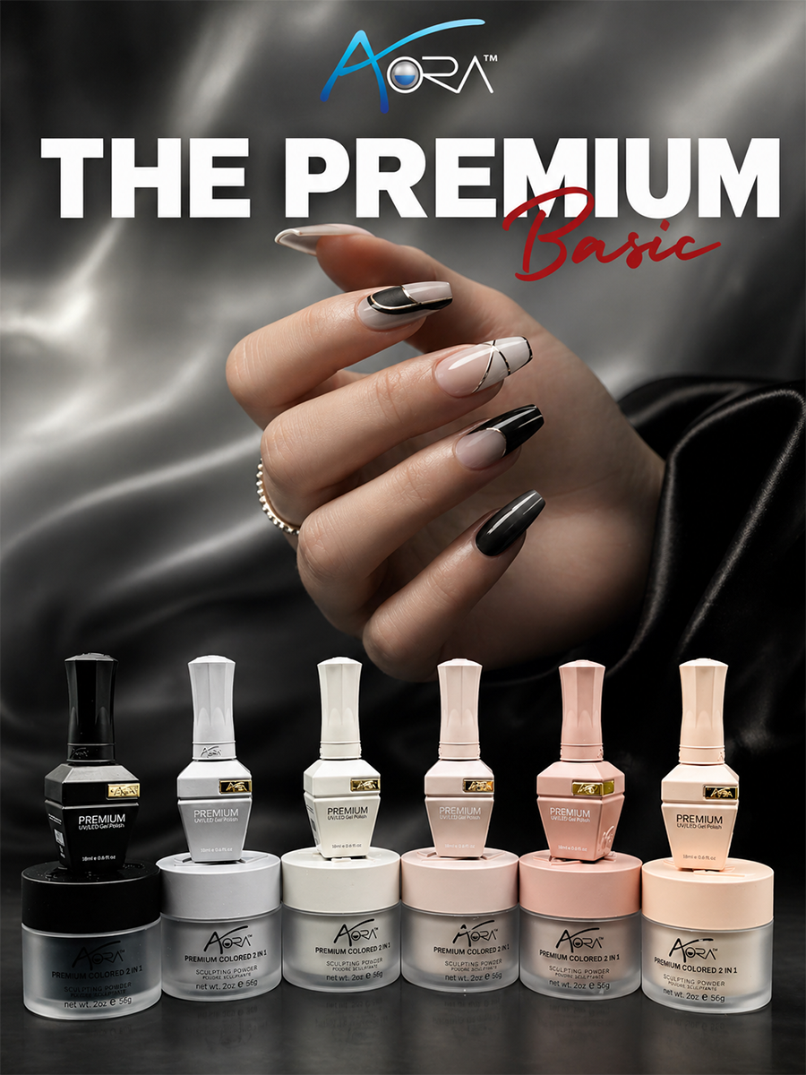 Aora Premium Basic Collection #13 - #18 = 6 Colors