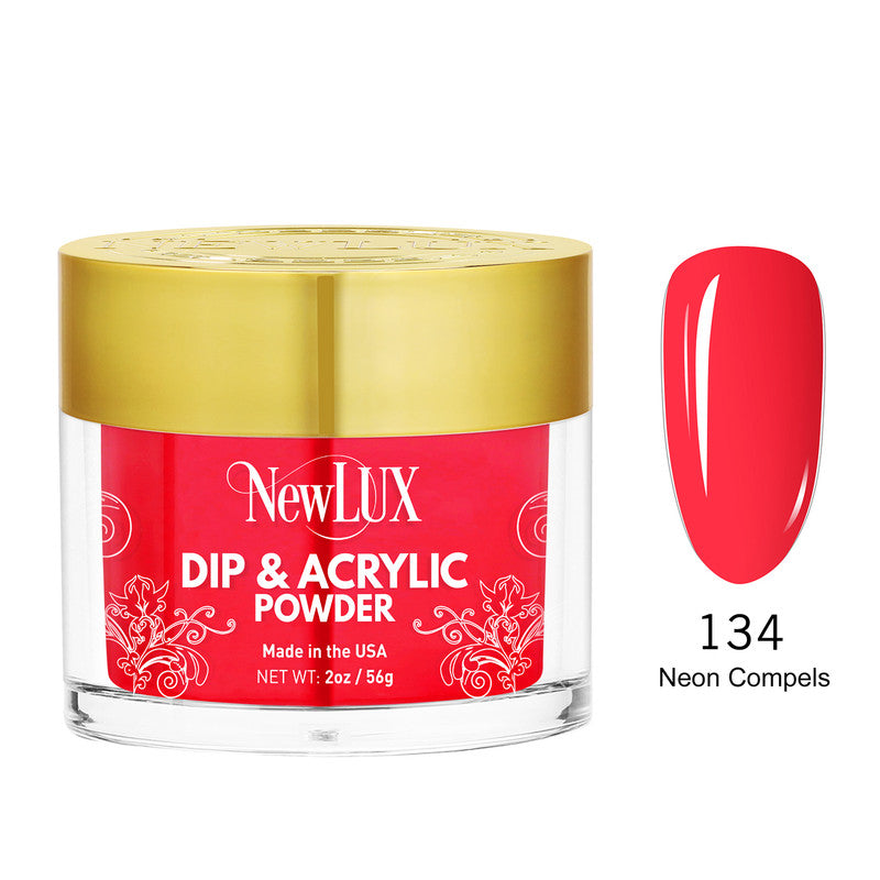 NewLux Dip & Acrylic 2oz - #134 Neon Compels