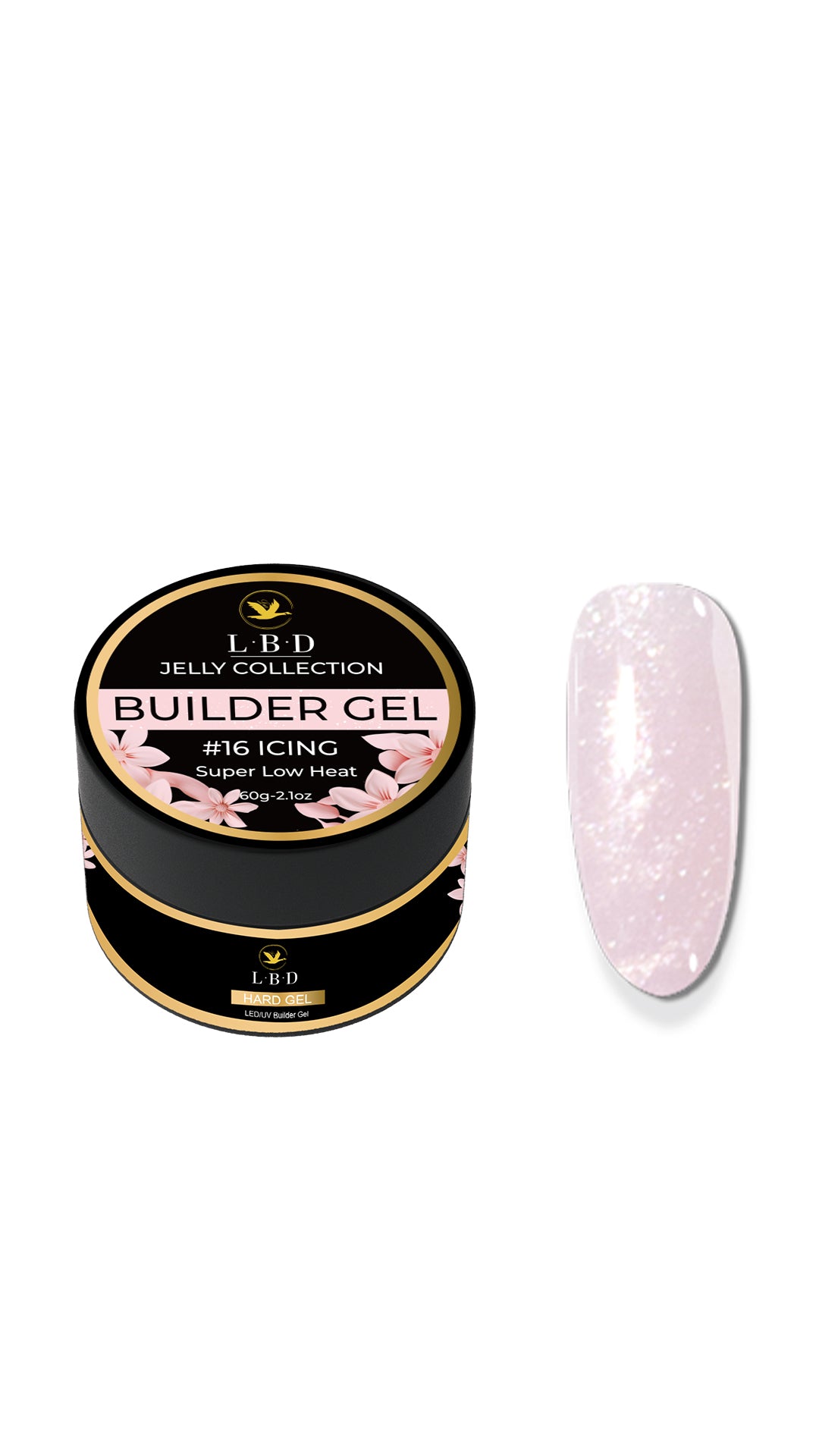LBD Jelly Builder Gel - #16 ICING