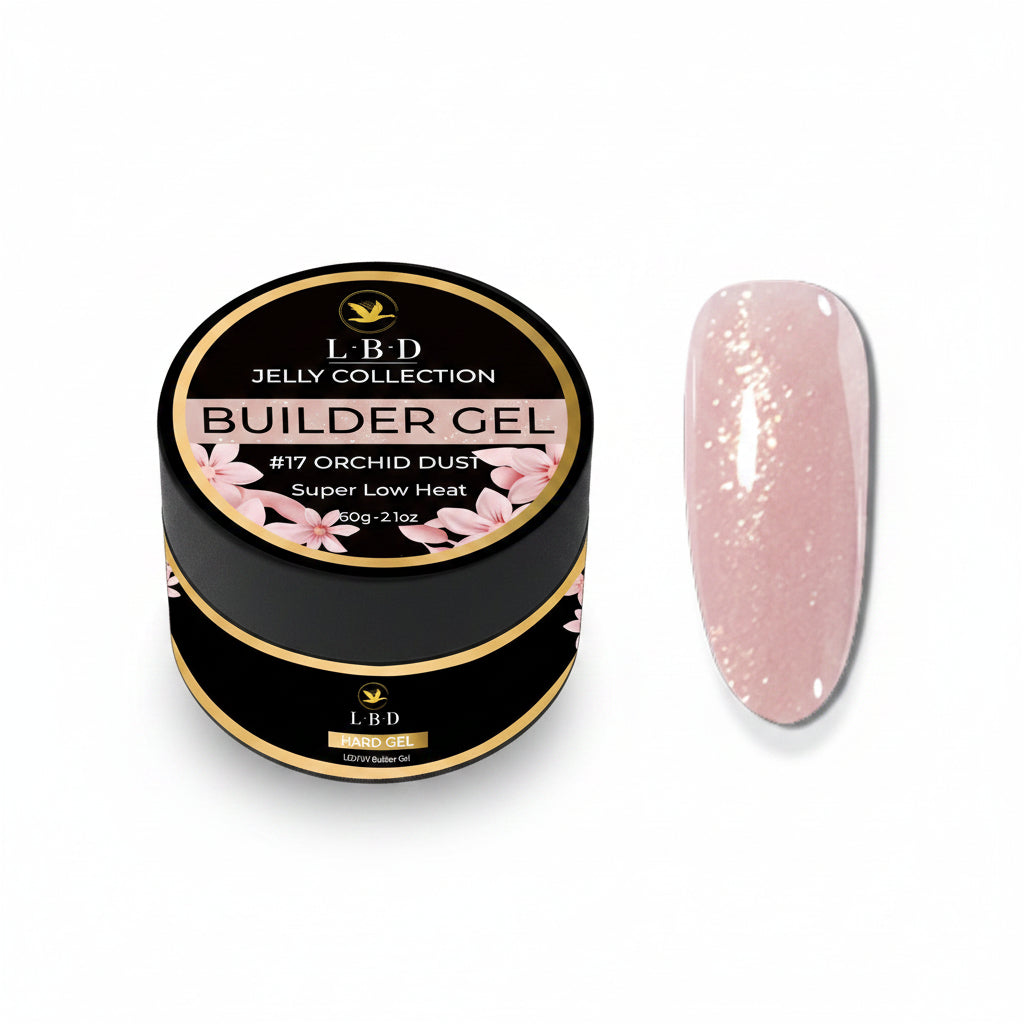 LBD Jelly Builder Gel - #17 ORCHID DUST