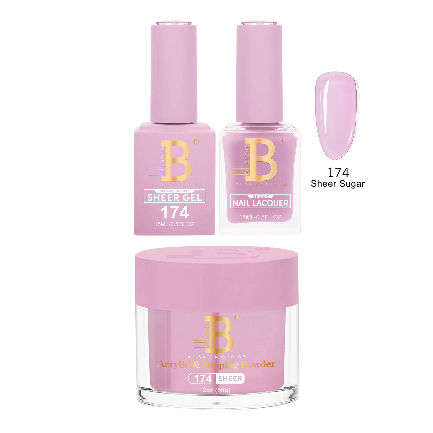 Billionaire Trio Imperial 174 Sheer Sugar