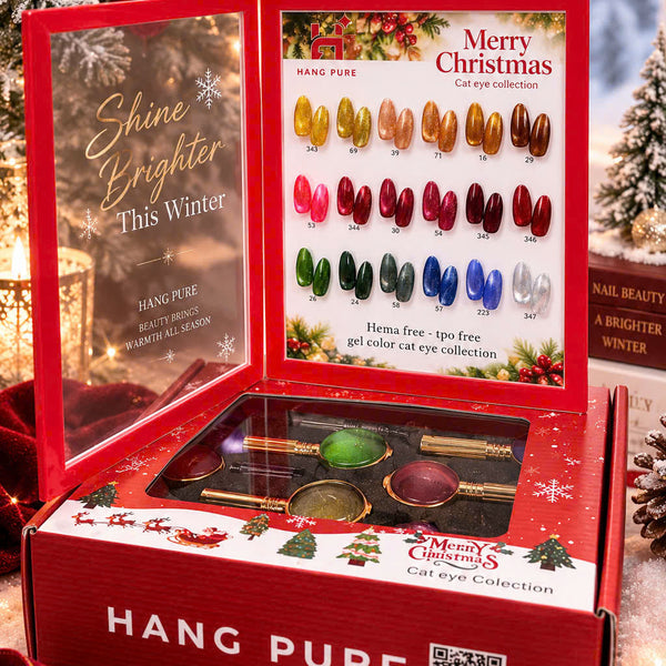 Hang Pure Merry Christmas Cat Eye 18 Colors
