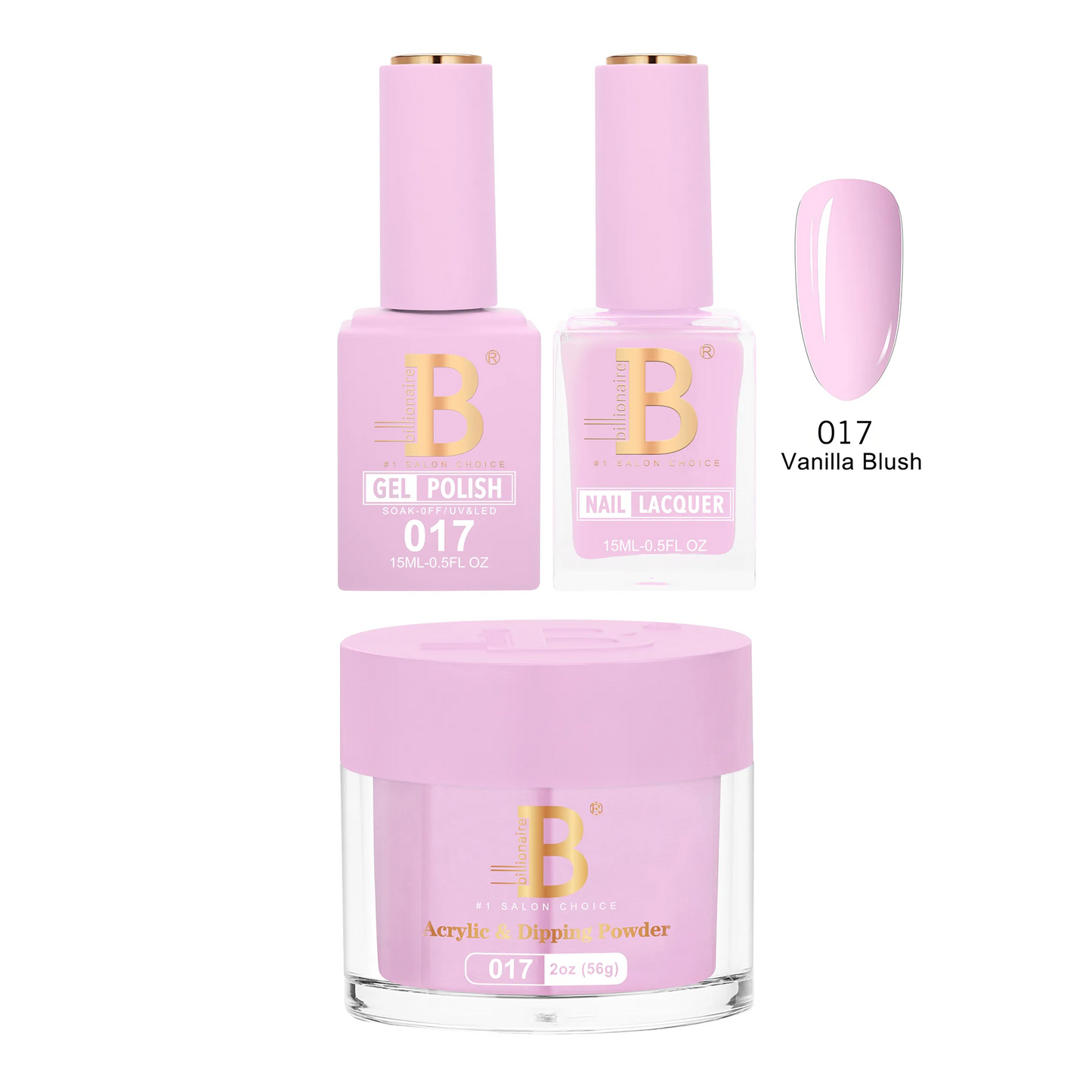 Billionaire Trio Imperial 017 Vanilla Blush
