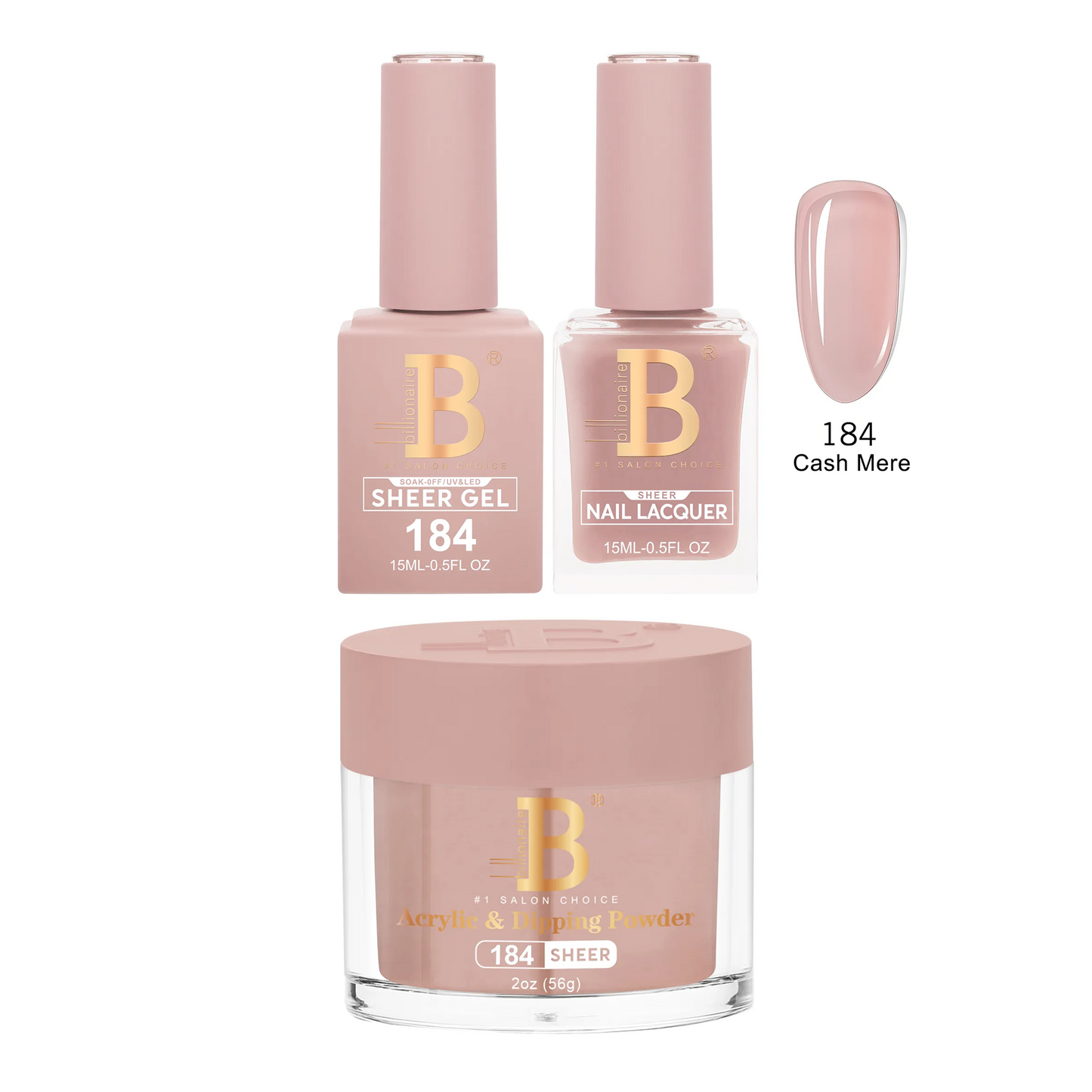 Billionaire Trio Imperial 184 Cash Mere