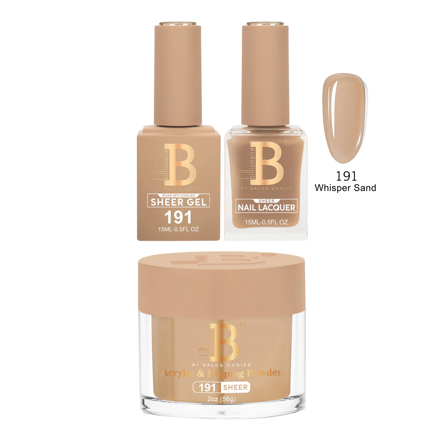 Billionaire Trio Imperial 191 Whisper Sand