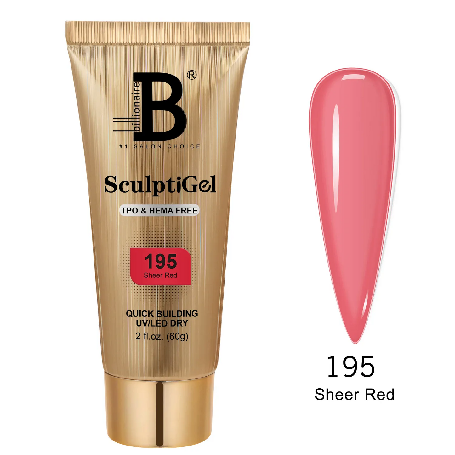 Billionaire Sculptigel 195 Sheer Red