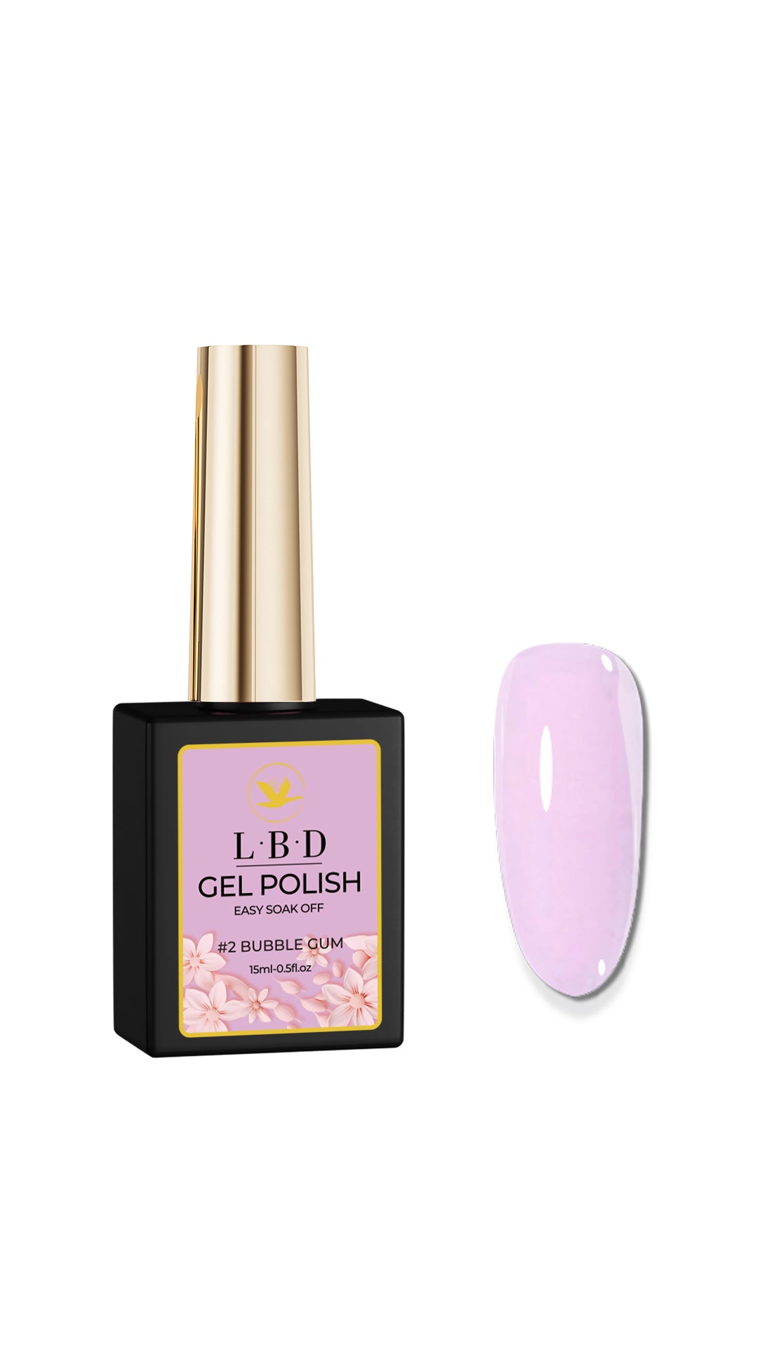 LBD Jelly Gel Polish – #2 BUBBLE GUM