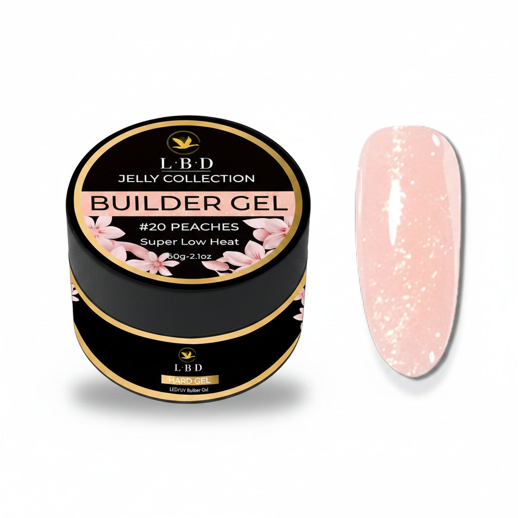 LBD Jelly Builder Gel - #20 PEACHES