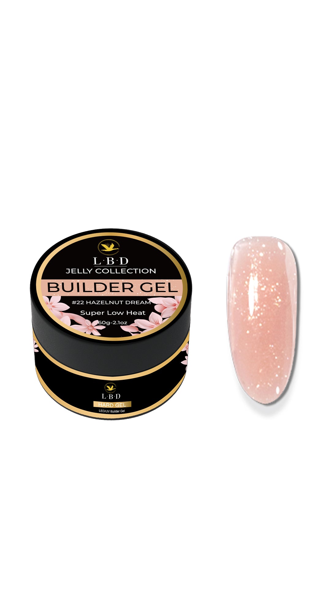 LBD Jelly Builder Gel – #22 HAZELNUT DREAM