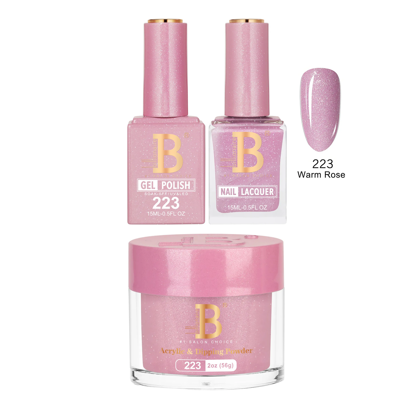Billionaire Trio Imperial 223 Warm Rose