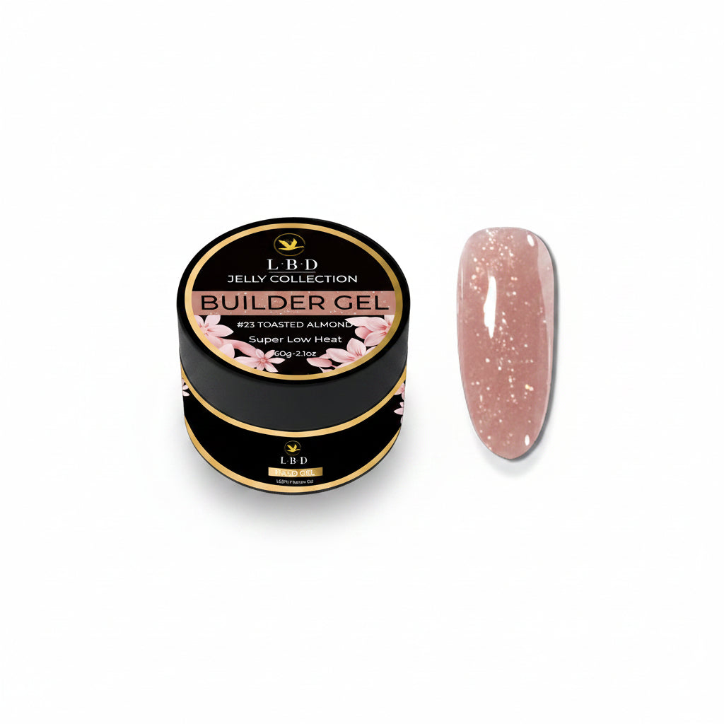 LBD Jelly Builder Gel – #23 TOASTED ALMOND