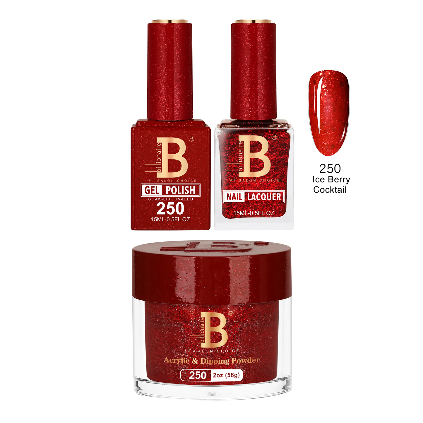 Billionaire Trio Imperial 250 Ice Berry Cocktail