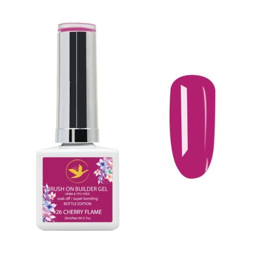 Wish Brush On Bottle – #26 Cherry Flame