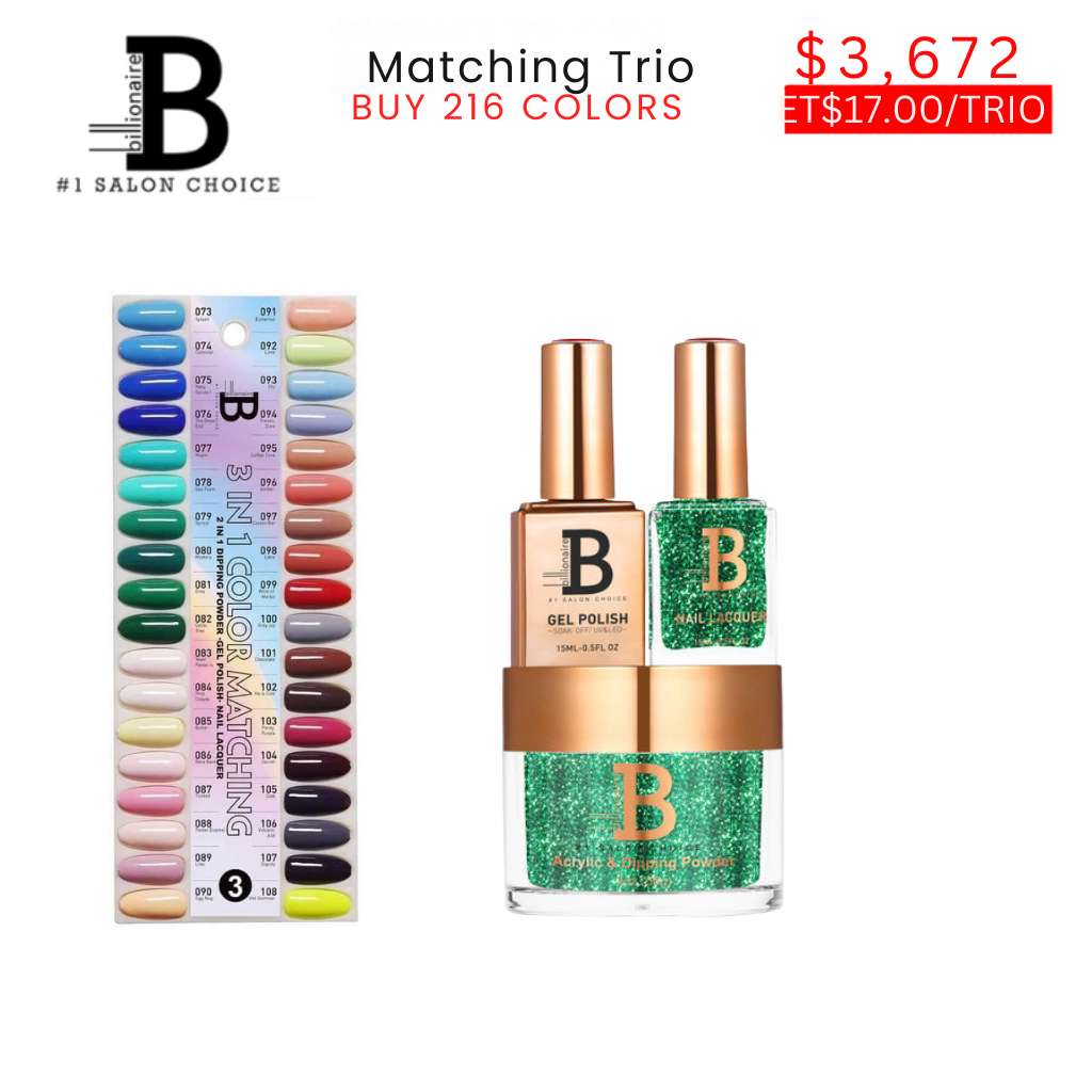 billionaire 216 Combo Colors (#001-#216) come with 2 Booklets, 2 Tip