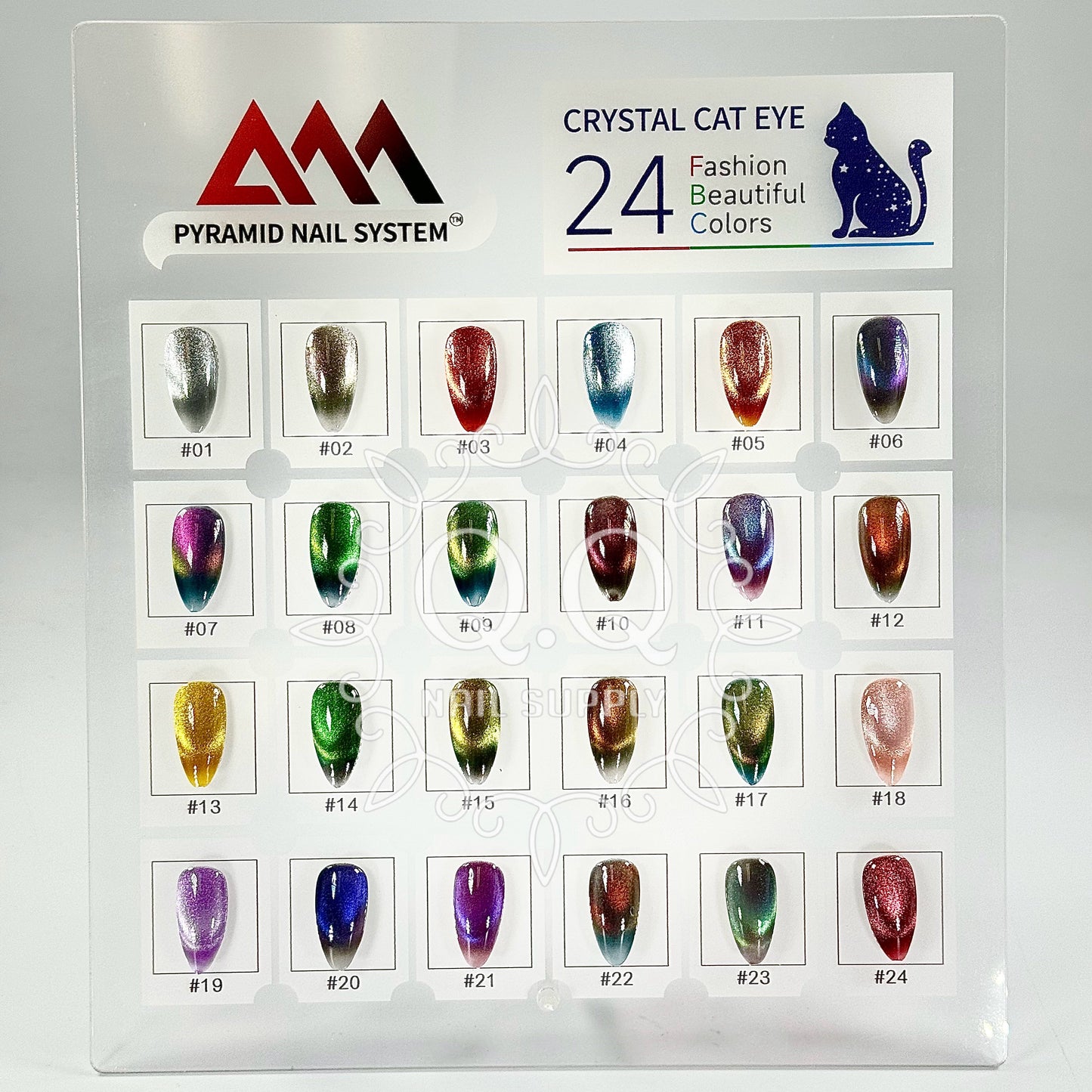 Pyramid Crystal Cat Eye Gel #22