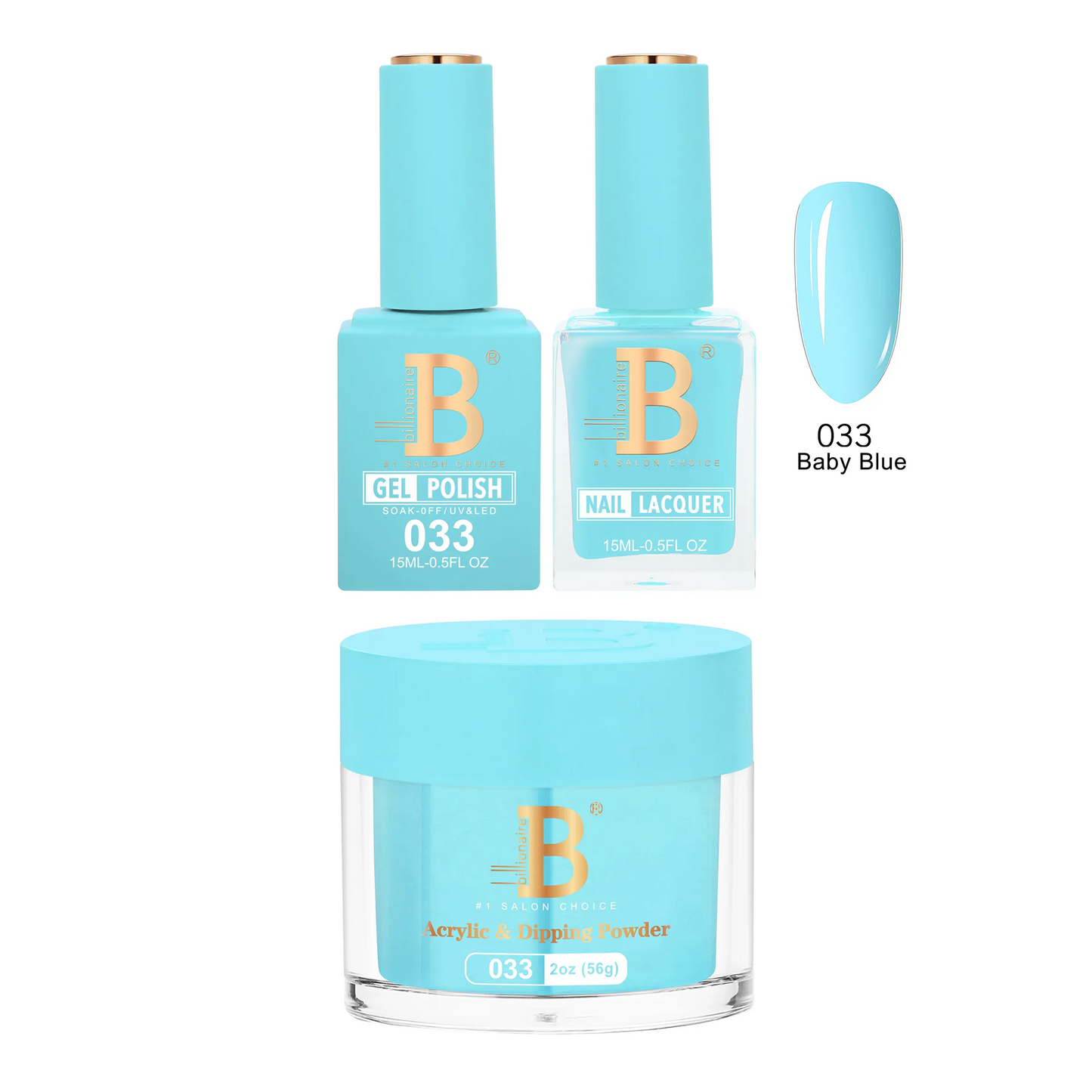Billionaire Trio Imperial 033 Baby Blue
