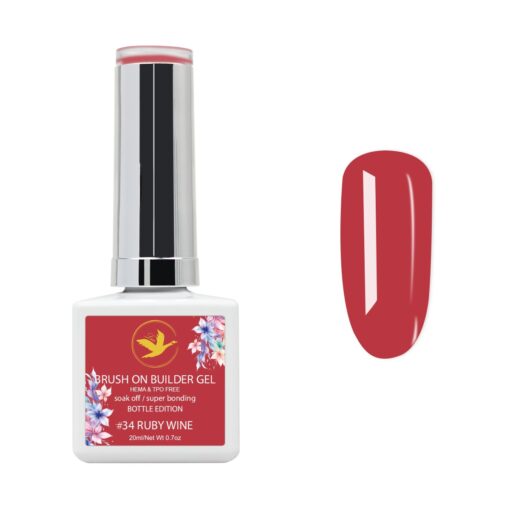 Wish Brush On Bottle – #34 Ruby Wine