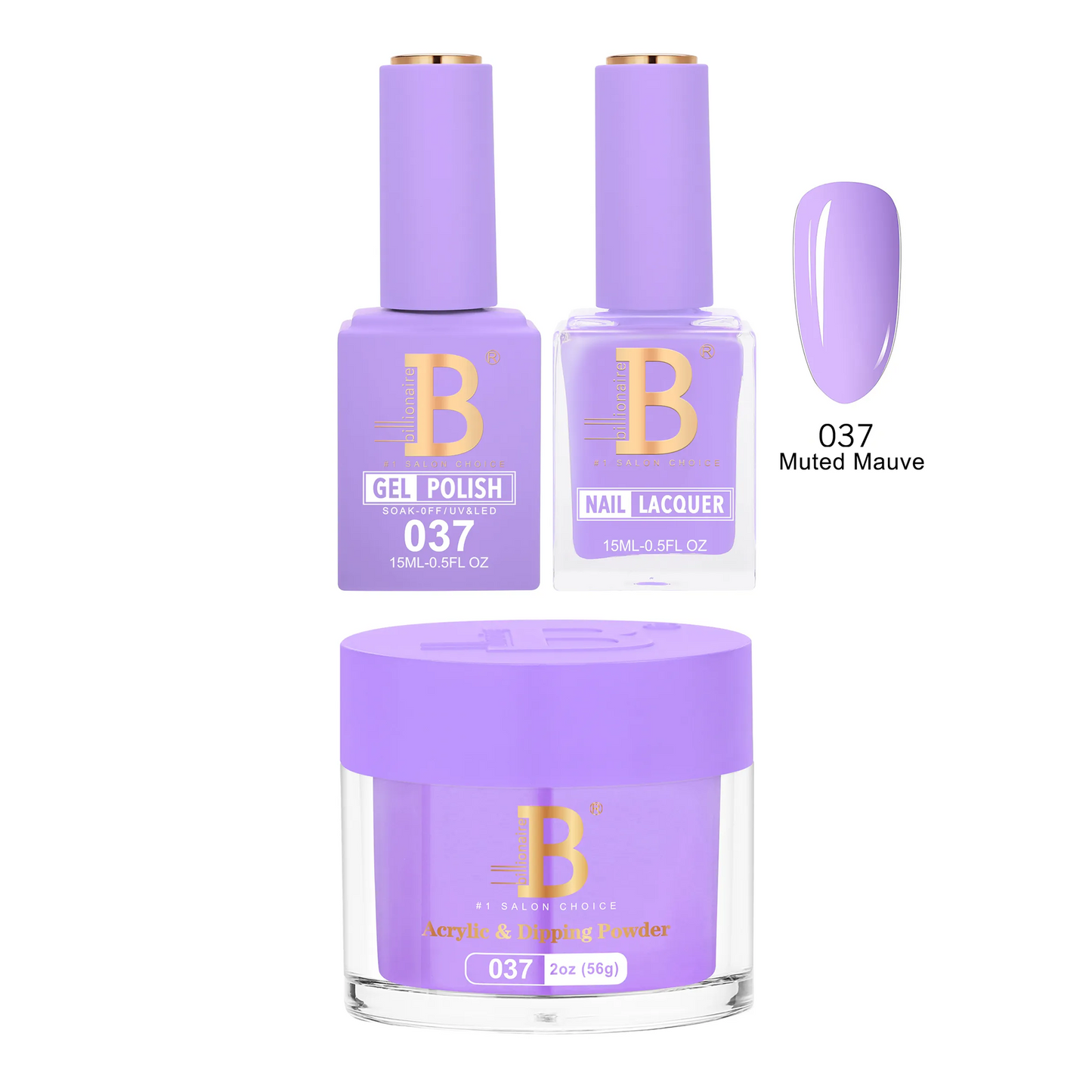 Billionaire Trio Imperial 037 Muted Mauve