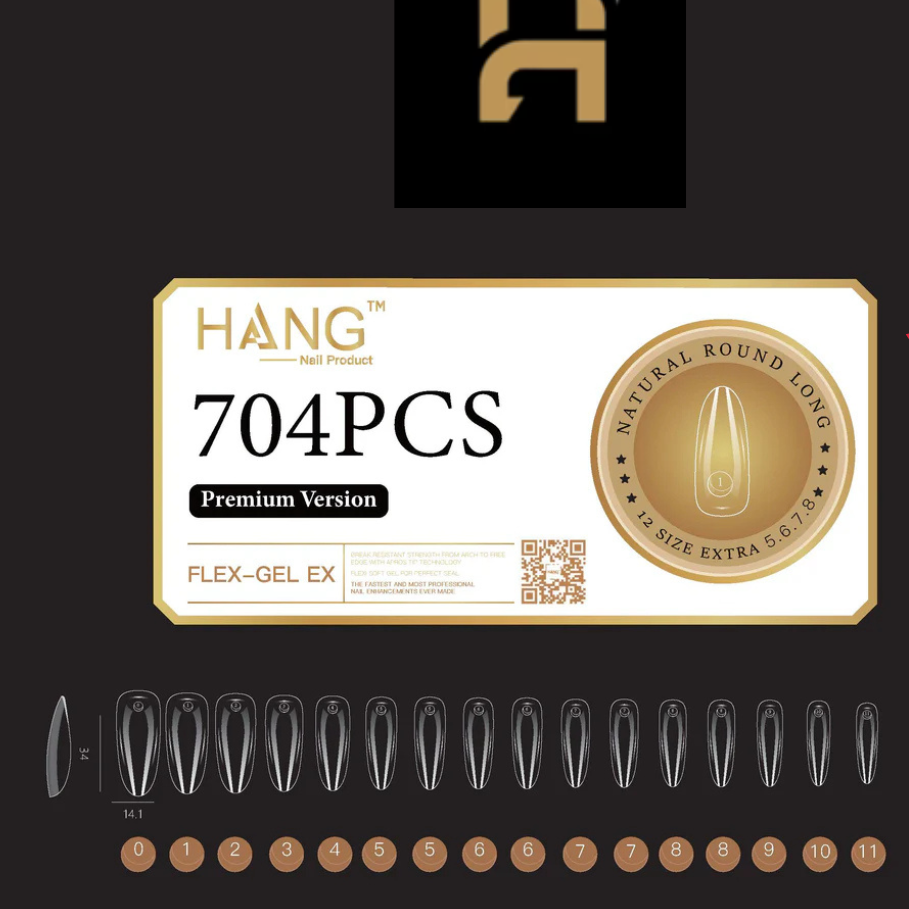 Hang Premium Flex-Gel X Natural Round ( S – L )