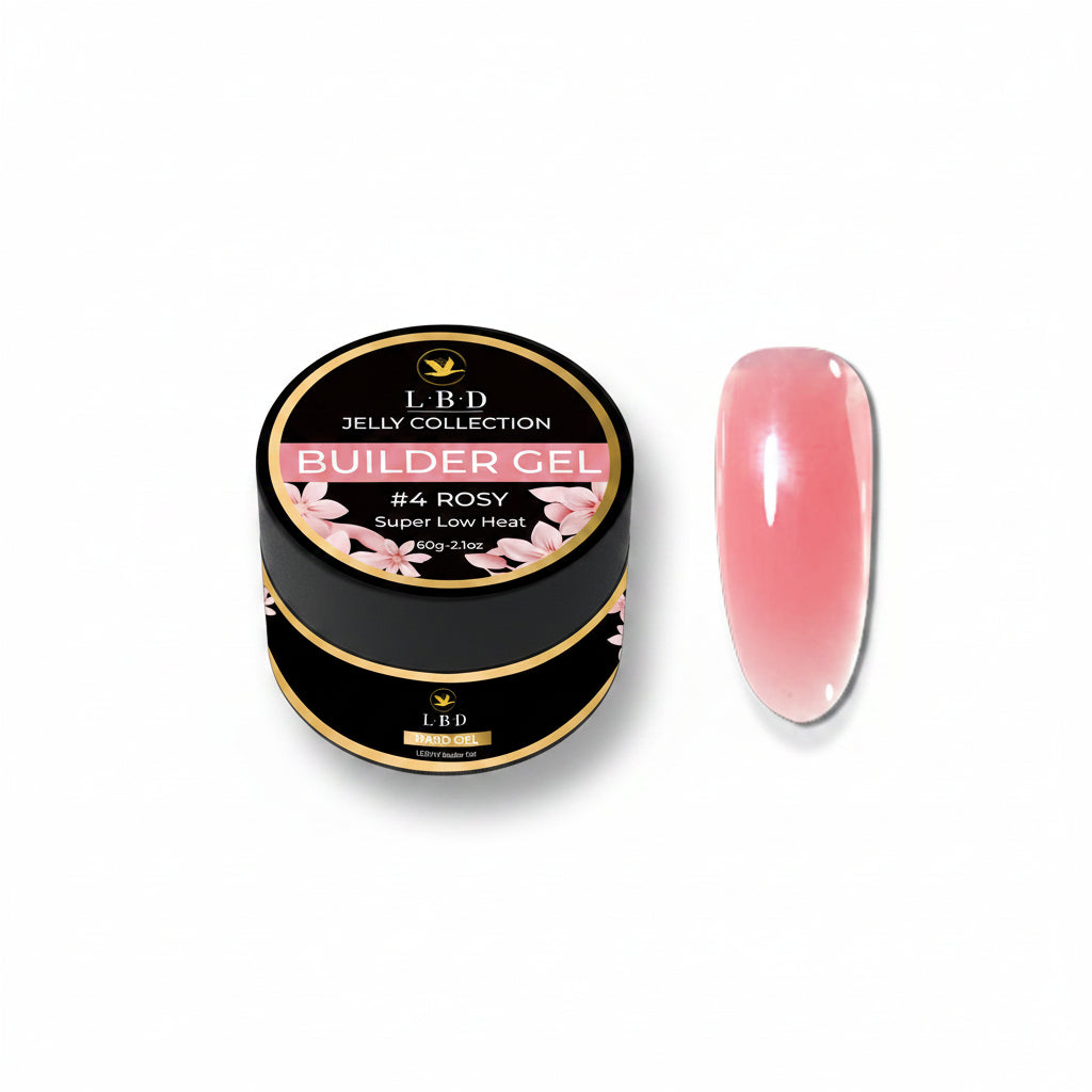 LBD Jelly Builder Gel – #4 ROSY