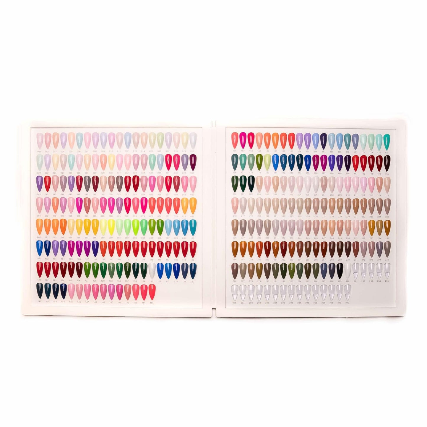 PLA Full Nail Collection Gel Polish only - (TPO & HEMA free) 308 Colors Free 1 Color Book