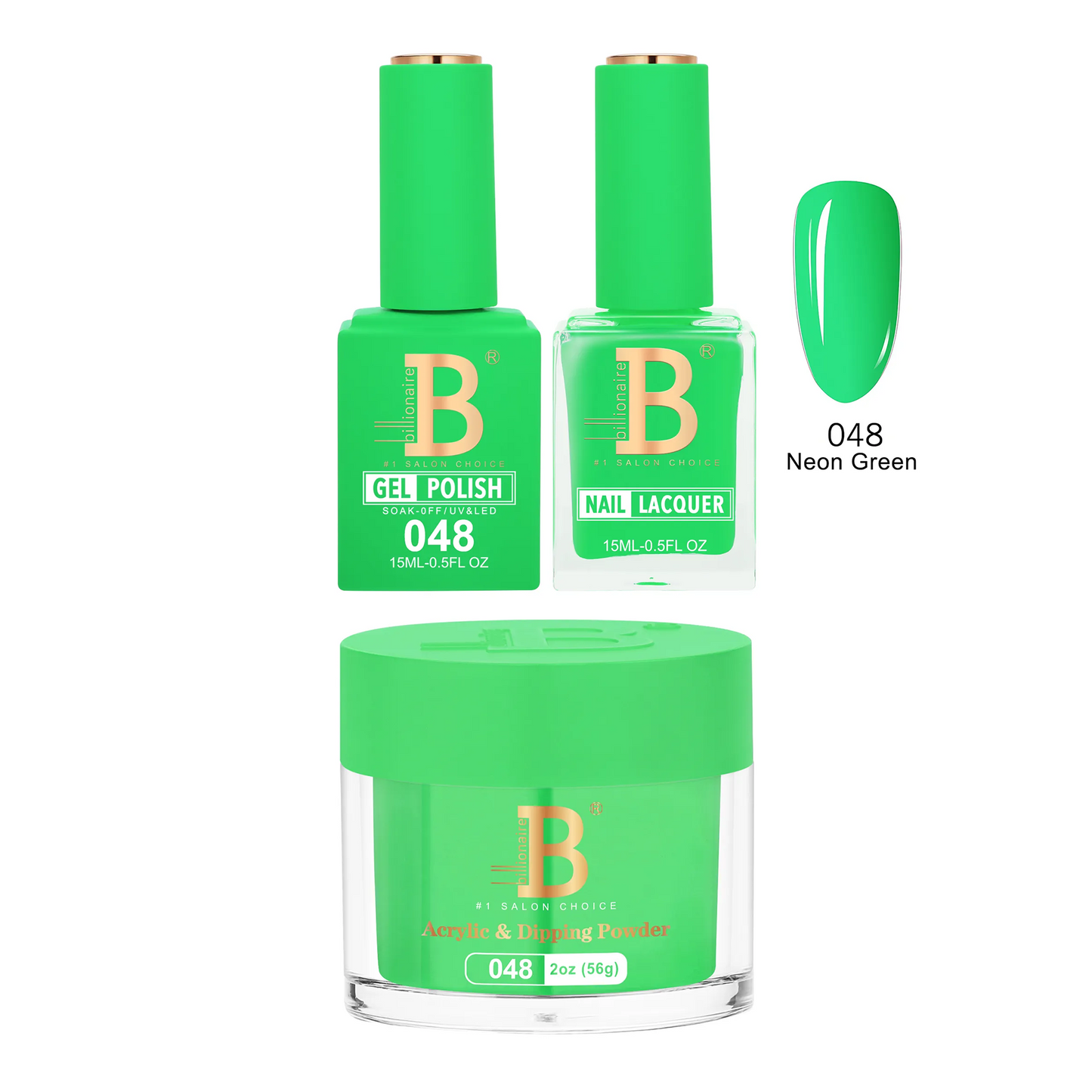 Billionaire Trio Imperial 048 Neon Green