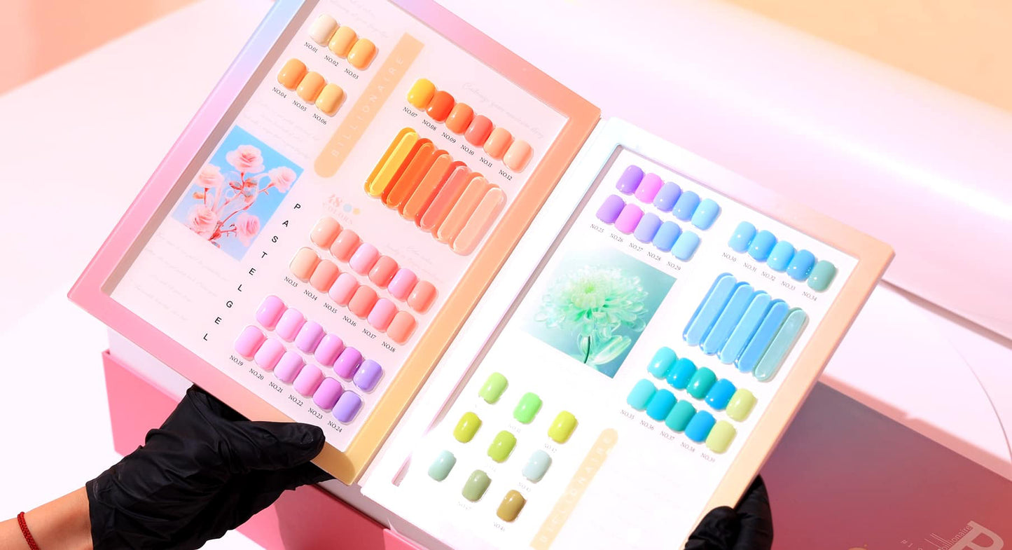 Pastel Gel 48 Colors Collection
