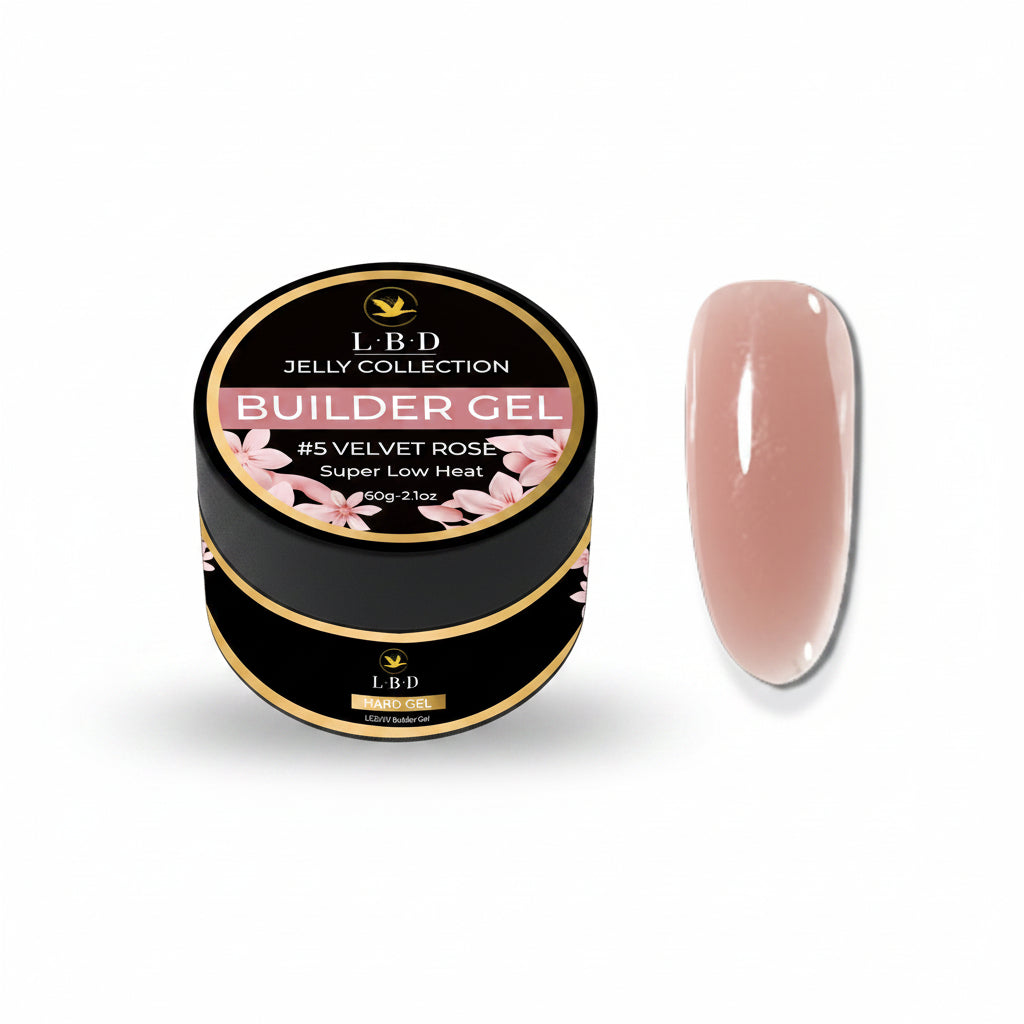 LBD Jelly Builder Gel – #5 VELVET ROSE