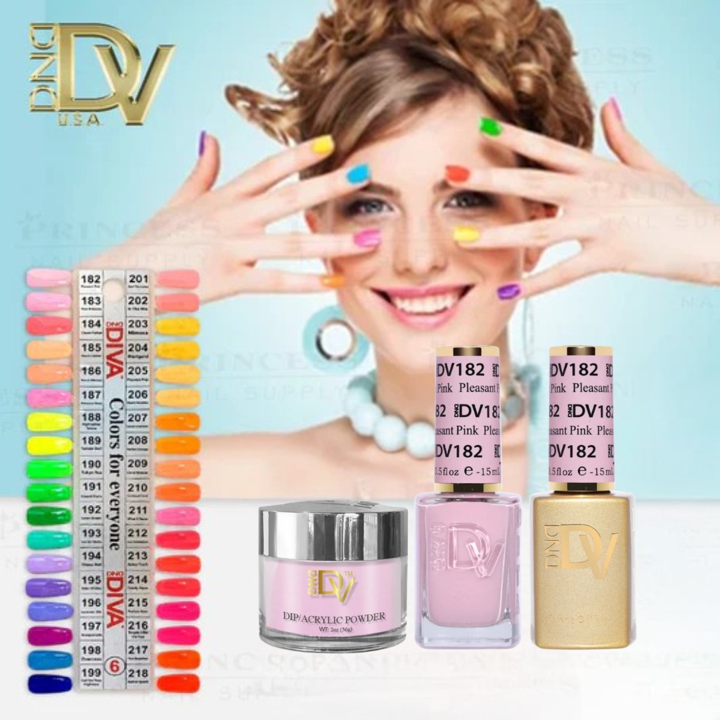 DND Diva Trio by Set + Tip 6 (36 colors #182 - #218)