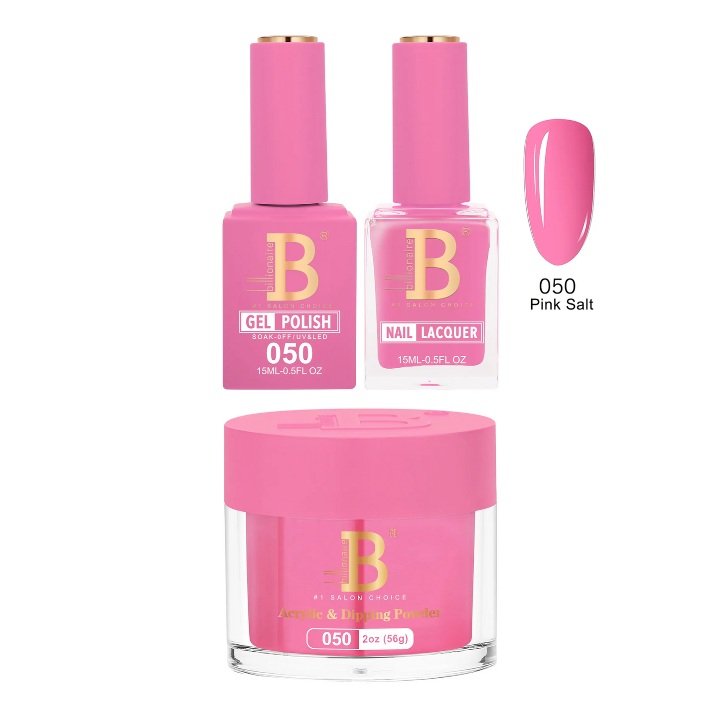 Billionaire Trio Imperial 050 Pink Salt