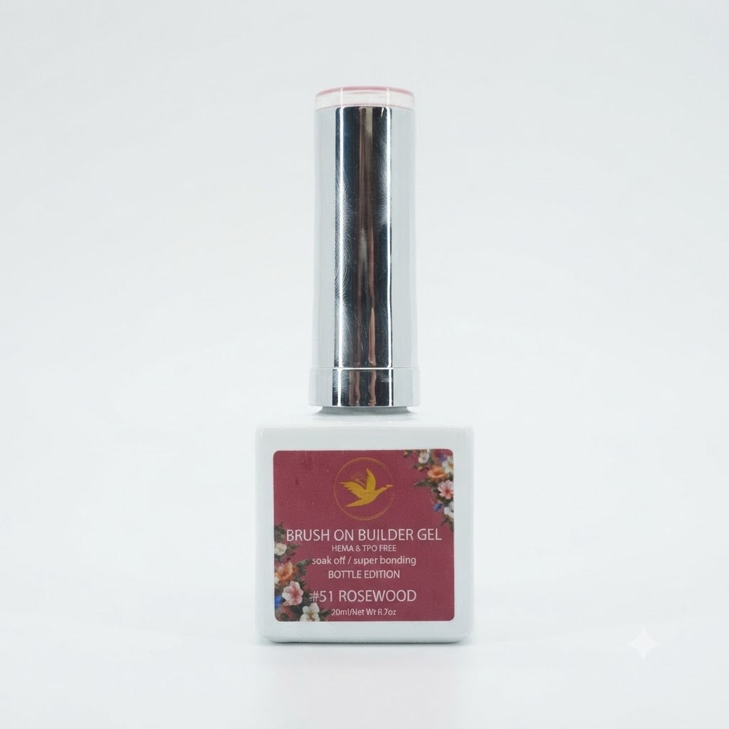 LUX Brush On Builder Gel - #51 Rose Wood