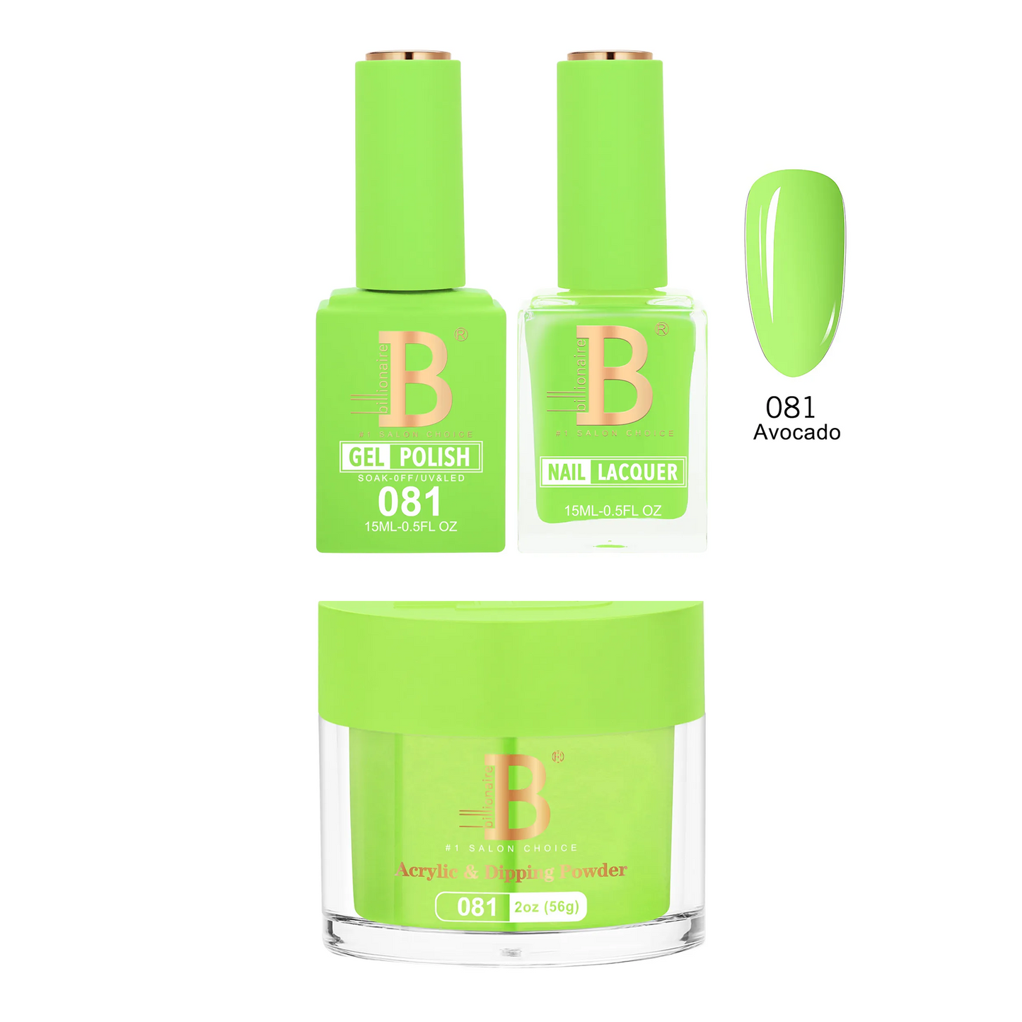 Billionaire Trio Imperial 081 Avocado