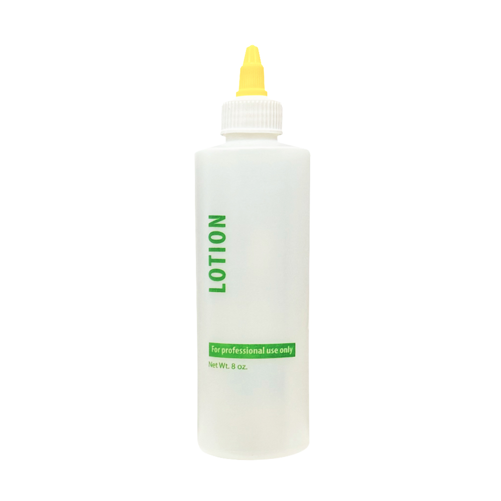Cre8tion Plastic Bottle "Lotion" 8oz EMPTY - Cap Not Included