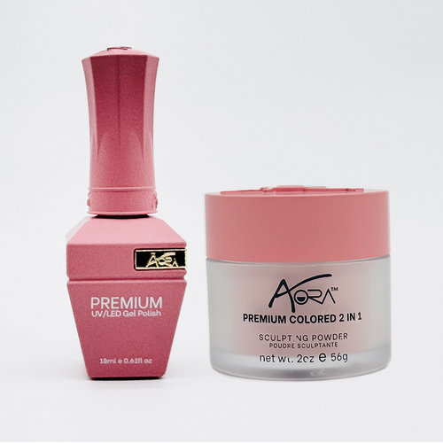 Aora 2in1 Gel + Dip_Acrylic -#02 - Pinka Doodle