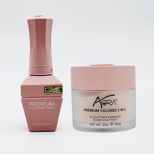 Aora 2in1 Gel + Dip_Acrylic -#04 - Sheerly Pink