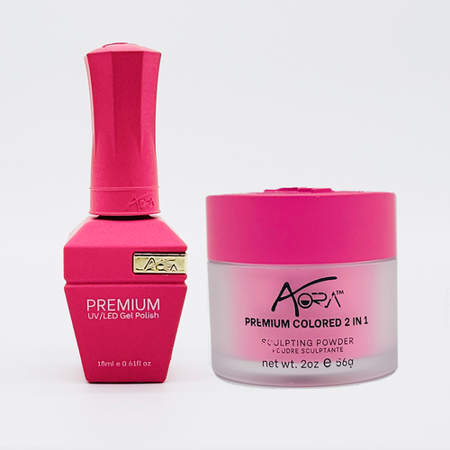 Aora 2in1 Gel + Dip_Acrylic -#23 - The Hottest Pink