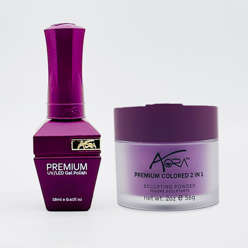Aora 2in1 Gel + Dip_Acrylic -#34 - Unberryble