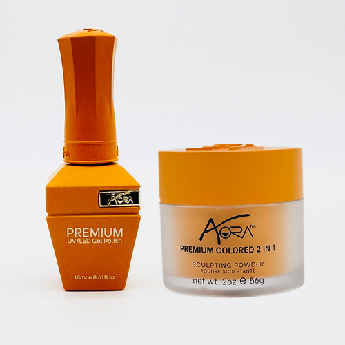 Aora 2in1 Gel + Dip_Acrylic -#48 - Orange You Glad