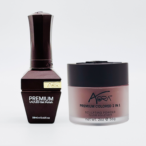 Aora 2in1 Gel + Dip_Acrylic -#49 - Rose Colored Glasses