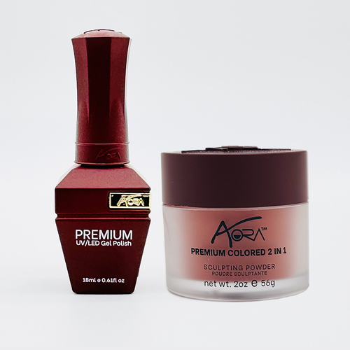 Aora 2in1 Gel + Dip_Acrylic -#50 - Blood Red