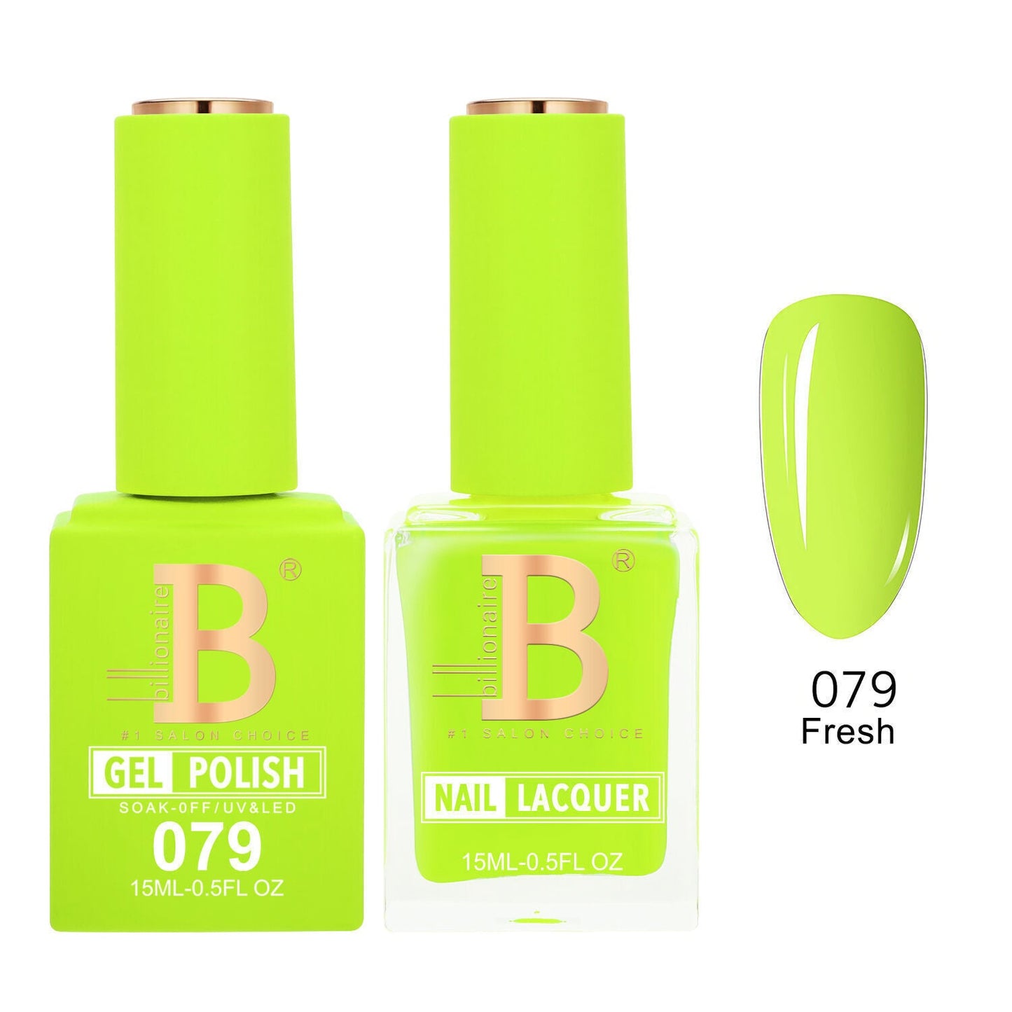 Billionaire 079 Fresh - Imperial Collection Gel & Lacquer Duo 15ml