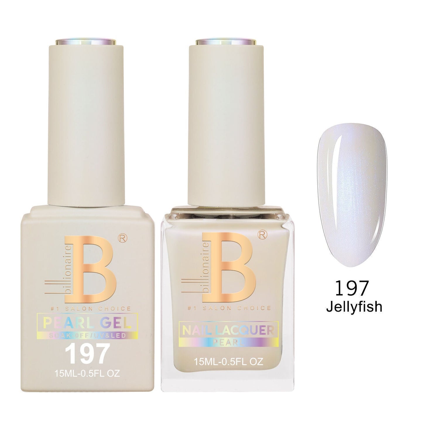Billionaire 197 Jellyfish - Imperial Collection Gel & Lacquer Duo 15ml