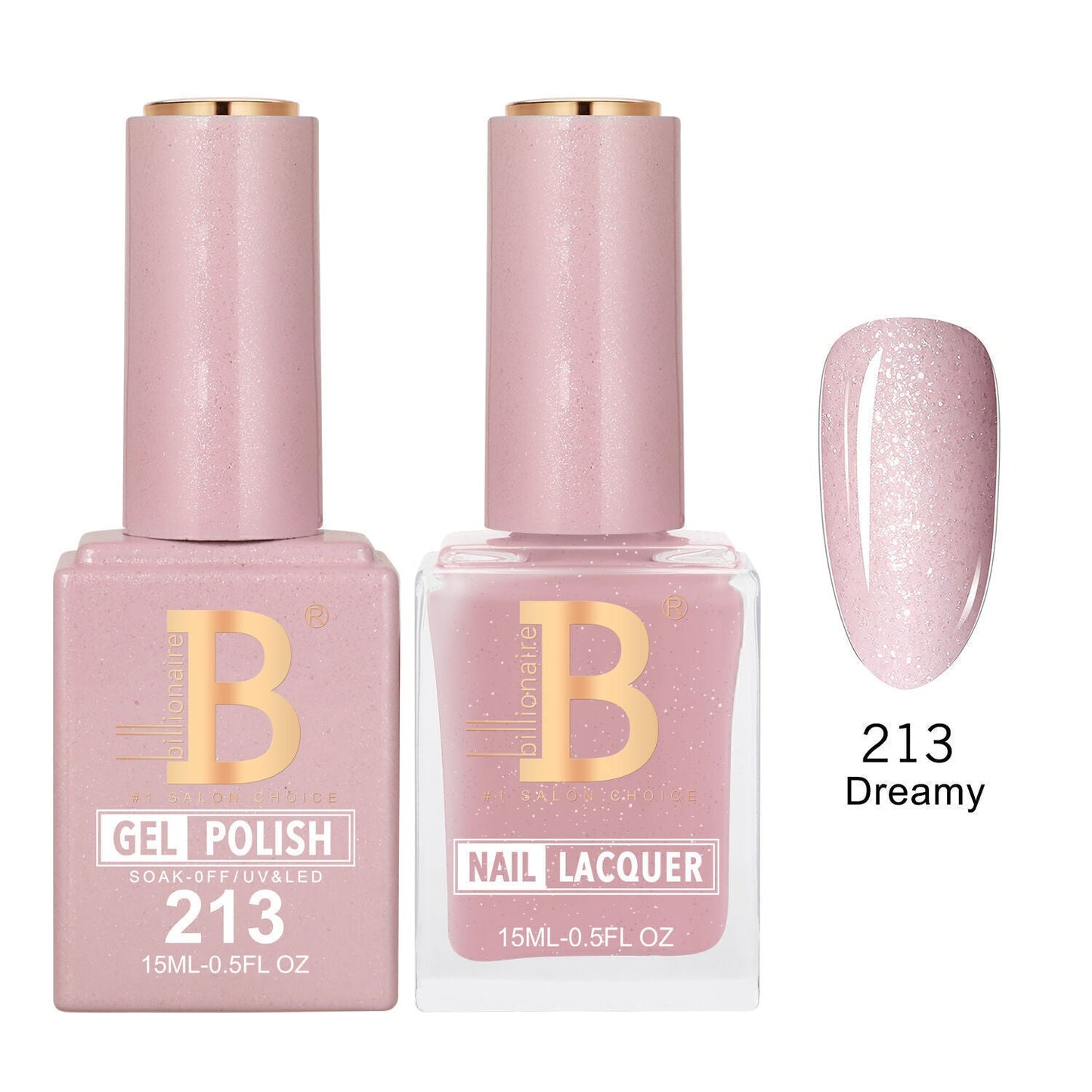 Billionaire 213 Dreamy - Imperial Collection Gel & Lacquer Duo 15ml